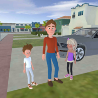 超级爸爸虚拟快乐家庭游戏下载-超级爸爸Super Dad Virtual Happy Family Gamev1.2.5 最新版